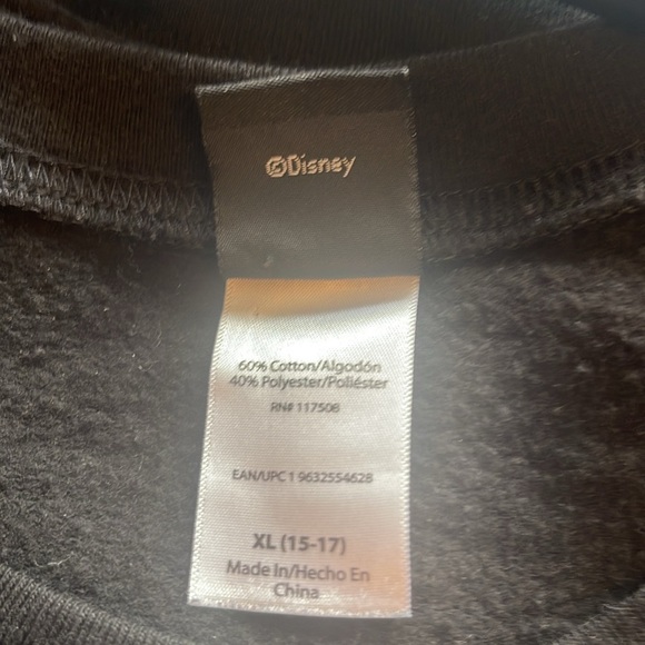 Disney - The Nightmare Before Christmas Black Crewneck Sweatshirt - XL (15-17) - Picture 4 of 5